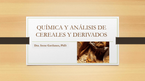 Qu&iacute;mica y An&aacute;lisis de Cereales: Composici&oacute;n, Molienda y Nutrici&oacute;n