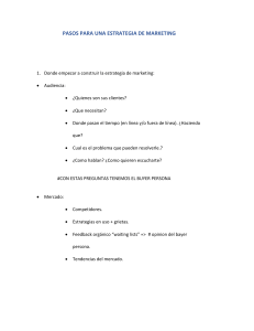 Guía de Estrategia de Marketing: Pasos para el Éxito