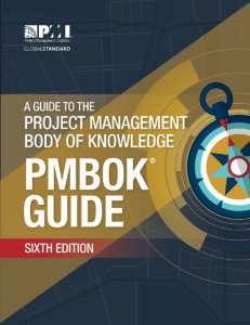 PMBOK Guide 6th Edition: Project Management Body of Knowledge