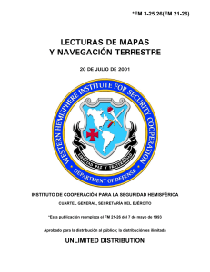 Lectura de Mapas y Navegaci&oacute;n Terrestre