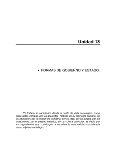 Formas de Gobierno y Estado: Análisis Sociológico y Jurídico