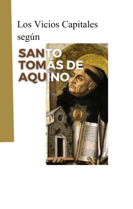Los Vicios Capitales seg&uacute;n Santo Tom&aacute;s de Aquino
