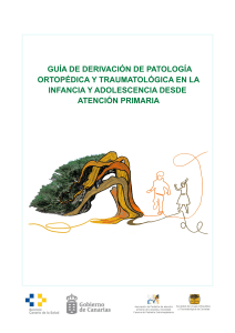 Guía de Derivación Ortopédica y Traumatológica Infantil