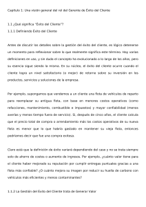 Visi&oacute;n General del Rol del Gerente de &Eacute;xito del Cliente