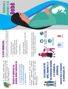 Atención Prenatal y Prevención de Enfermedades: VIH, Sífilis, Hepatitis