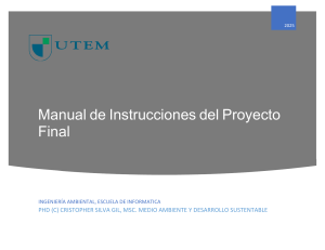 Instruction Manual Final Project Environmental Engineering