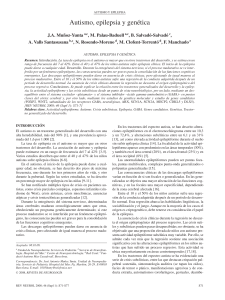 Autismo, Epilepsia y Gen&eacute;tica: Revisi&oacute;n Cient&iacute;fica