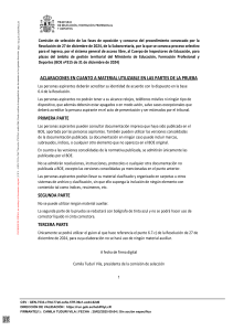 Aclaraciones: Materiales Prueba Inspectores de Educaci&oacute;n