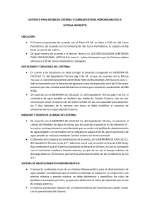 Reubicaci&oacute;n Cisterna y Cambio Sistema Hidroneum&aacute;tico