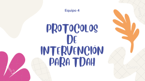 Protocolos de Intervención para TDAH: Guía Completa
