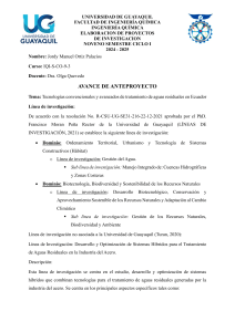 Tratamiento de Aguas Residuales de Acer&iacute;as: Electrocoagulaci&oacute;n