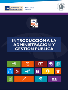 Administraci&oacute;n y Gesti&oacute;n P&uacute;blica: Manual Autoformativo