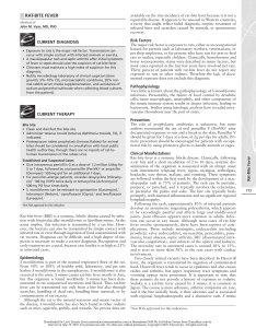 Rat-Bite Fever: Diagnosis, Treatment & Prevention