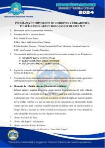 Programa de Imposici&oacute;n de Cordones Escolares 2025