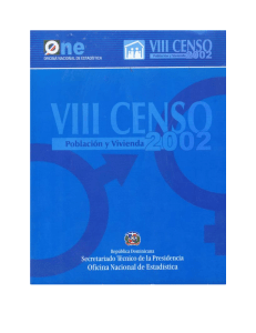 VIII Censo Nacional de Poblaci&oacute;n y Vivienda 2002 - Resultados