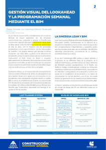 BIM en Construcci&oacute;n: Gesti&oacute;n Visual y Programaci&oacute;n