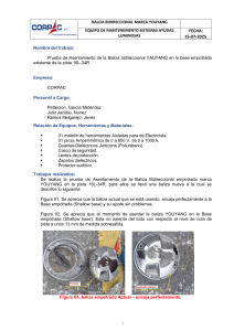 Informe: Prueba de Baliza Bidireccional YOUYANG en Pista 16L-34R