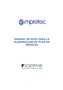 Manual para Elaborar un Plan de Negocio