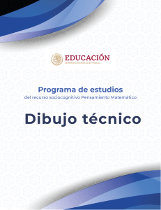 Dibujo T&eacute;cnico: Plan de Estudios para Bachillerato