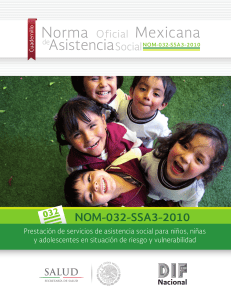 Norma oficial mexicana NOM 032 SSA3 2010