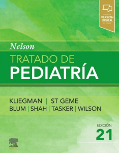 Nelson Tratado de Pediatr&iacute;a, 21.&ordf; Edici&oacute;n