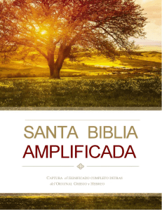 Biblia Amplificada en Espa&ntilde;ol: Antiguo y Nuevo Testamento
