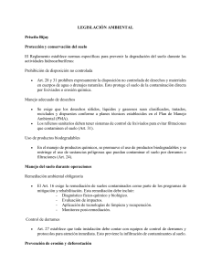 Legislaci&oacute;n Ambiental: Protecci&oacute;n del Suelo en Ecuador