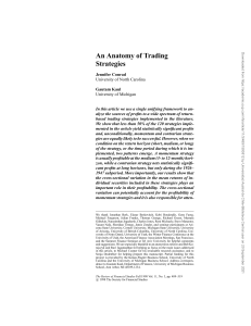 Anatomy of Trading Strategies: Return-Based Analysis