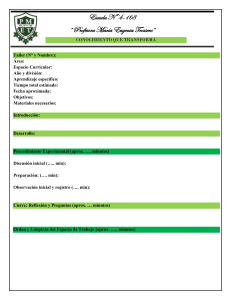 Plantilla Taller Escuela Nº 4-168