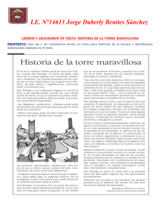 Historia de la Torre Maravillosa: Lectura y An&aacute;lisis