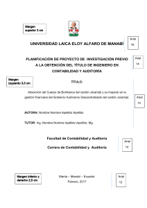 Absorci&oacute;n de Bomberos e Impacto Financiero: Plan de Investigaci&oacute;n