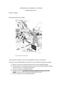 Geografía Radical: Trabajo Práctico de Introducción