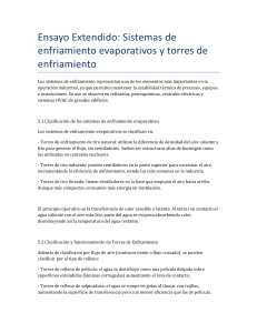 Ensayo Sistemas Enfriamiento Evaporativo y Torres