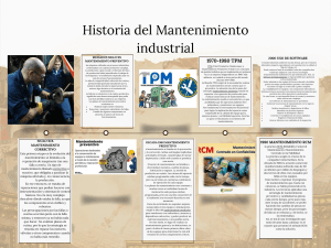 Cronolog&iacute;a de la Historia del Mantenimiento Industrial