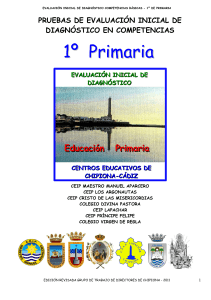 Evaluaci&oacute;n Diagn&oacute;stica 1&ordm; Primaria: Competencias B&aacute;sicas