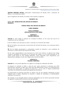 C&oacute;digo Penal del Estado de M&eacute;xico