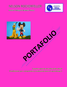 Portafolio Planificaci&oacute;n por Competencias - Educaci&oacute;n Inicial