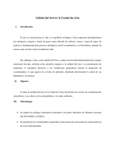 Calidad del Aire en Lima: Informe de Contaminaci&oacute;n