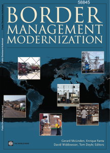 Border Management Modernization Handbook