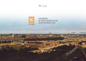 Plan Maestro Centro Hist&oacute;rico de Lima 2029-2035