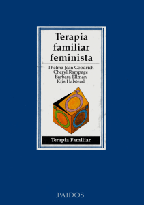 Terapia Familiar Feminista: Un Enfoque Innovador