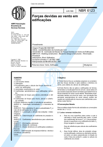 NBR 6123: Forças Devidas ao Vento em Edificações
