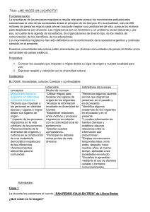 Plan de Clase: Migraciones y Diversidad Cultural