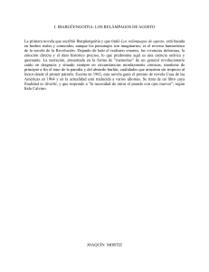 An&aacute;lisis de Los rel&aacute;mpagos de agosto, Ibarg&uuml;engoitia