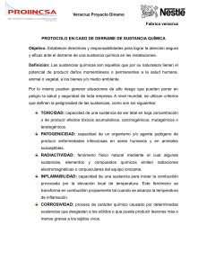 Protocolo de Derrames Qu&iacute;micos - Veracruz Proyecto Dinamo