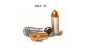 Bal&iacute;stica: Estudio del Movimiento de Proyectiles