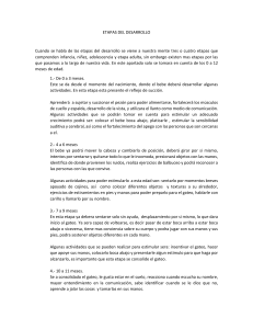 Etapas del Desarrollo Infantil: 0-12 Meses