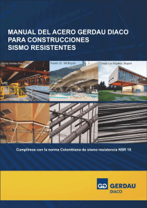 Manual del Acero Gerdau Diaco: Construcciones Sismo Resistentes