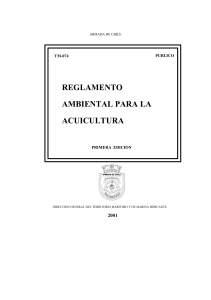 Tm 074 - Reglamento Ambiental Para La Acuicultura