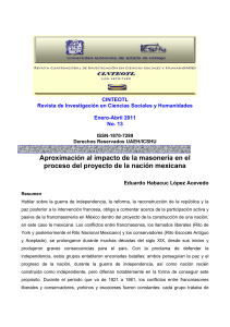 Masoner&iacute;a e Independencia de M&eacute;xico: Impacto en la Naci&oacute;n